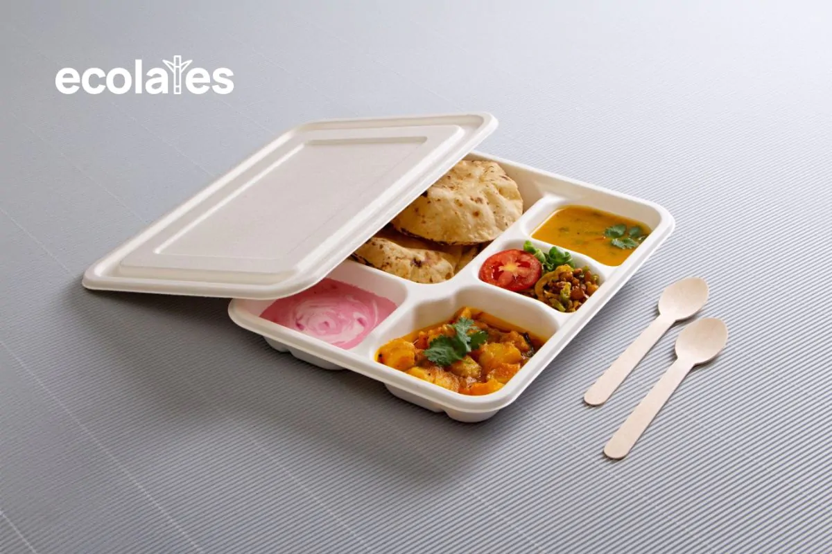 Sugarcane Bagasse-Plates By Ecolates